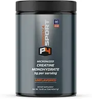 Proven4 Creatine Monohydrate Micronized Powder - NSF Certified for Sport® Supports Muscle Strength, Performance & Recovery from Exercise, Unflavored 16 Oz - 90 Servings