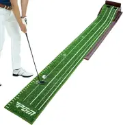 Putting Green Indoor - Golf Putting Mat with Auto Ball Return - Crystal Velvet P