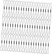 1 Pack Cylinder Hanging Tag Fasteners Double Lock Hang Tags Strings for Garments Retail Store Clothing Shoes Bags Accessories (1000 Pieces/Pack)