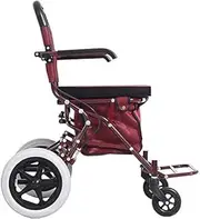 Walker,Lightweight Walkers for Seniors with Seat and Wheels,Collapsible Walkers for Seniors,Medical Mobility Walking Aids with Storage Basket Portable Elderly Walking Frame,Red Little Surprise