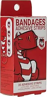 NRL Dragons Mascot Adhesive Bandages (Pack of 20)
