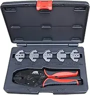 Electricians Cable Crimping Kit - Rhino Tools 5 Die Quick Change Crimper