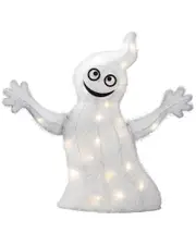 National Tree Company 18in Pre-Lit Smiling Ghost