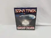 Star Trek Starship Creator Big Box PC Game Video Simulation 1998 Version Windows