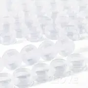 12Units Mini Sample Bottle Cosmetic Makeup Jar Pot Face Cream Lip Balm Container