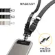 MAGEASY Utility Strap Fidlock 戶外機能快扣掛繩掛片組-25mm黑色