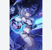 Honkai: Star Rail Blanket Anime Silver Wolf Printed Blanket Bedding Gifts 50X60