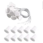 10pcs RC-36 N.C. Recessed Magnetic Wired Door Contact Sensor Alarm Reed Switch