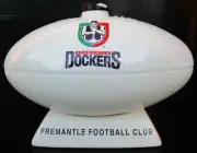 Fremantle Football Club AFL Ceramic Football Port Decanter DOCKERS Full/Sealed