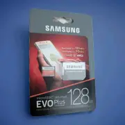 NEW SEALED Samsung 128GB EVO Plus UHS-I U3 Class 10 microSDXC SD Card