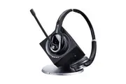 Sennheiser Wireless DW Pro 2 DECT Binaural Headset Headphone w Base Station BLK