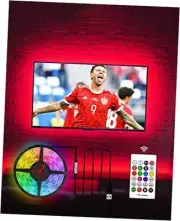 TV Led Backlight 60-65 Inch TV,15Ft TV Lights Behind Monitor HDTV Work Space