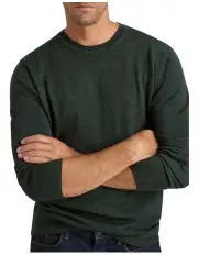 [MJ Bale] Sandringham Ashby Crew Knit Sweater in Green