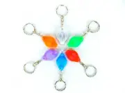 Mini Beacon Flashlight w/Keychain, Choice of Translucent Pastel Colors, #LO2401