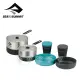 【SEA TO SUMMIT】Sigma 折疊鍋具組-含2人餐具組-2.1(餐具組/露營/登山/野炊/摺疊鍋)