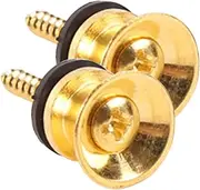WESIEVYA Metal Guitar Strap Button Pins Guitar Strap Locks for Acoustic Electric Bass