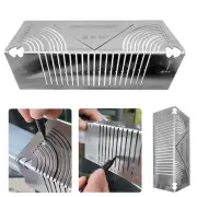 Precisionflex Angle Tool Square Tube Folding Ruler Bending Ruler Arc MarkingTool