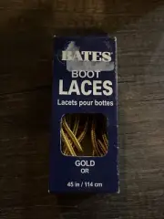 Bates Strong Braid Round Boot & Shoe Laces - 45in/ 114cm