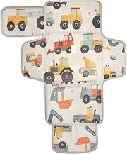 Reusable Diaper Changing mat with Tissue Pocket Baby Diaper Changing pad for Moms, Dads