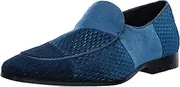 [Stacy Adams] Men's Shapshaw Velour Slip on Loafer
