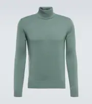 [Loro Piana] Loro Piana Turtleneck sweater UK 36 green