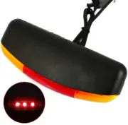 7LED Bicycle Bike Turn Signal Directional Brake Light Lamp 8sound Horn mount Set