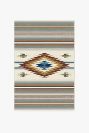 120' x 185' | Machine Washable Runner Rug | Kid & Pet Friendly | Indoor Rug | Saltillo Polychrome Rug | Ruggable