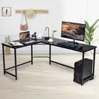 L Shape Computer Desk PC Laptop Corner Desk Workstation Study Table Home Office