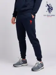 U.S. Polo Assn. Blue Mens Classic Fit Player 3 Joggers (B27530) | $127