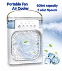 Air Cooler Conditioner Portable Desk Fan Cooling Mini Humidifier USB LED