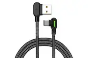 DNA MCA5283 Right Angle Type-C to USB Nylon Lead 3M