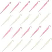 KOCKSHION 20Pcs Plastic Cake Scrapers Baking Tools for Easy Cake Demolding and Decorating Lightweight and Compact Spatulas for Quick and Efficient Baking