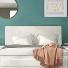 Queen&Double Size Bed Head Headboard Bedhead Fabric Frame Base Adjustable Height