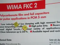 在飛比找Yahoo!奇摩拍賣優惠-德國WIMA FKC2 2200P 100V 腳距:5mm 