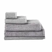 Arlo Bath Towel Graphite 100% Cotton by MyHouse-Bath Towel