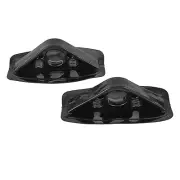 Paddle Rack 2pcs Inflatable Boat Equipment PVC Three-hole Paddle Brackets