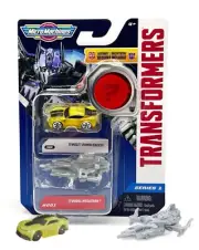 MicroMachines Transformers TF#0021 Chase Bumblebee & TF#0004 Megatron MOC