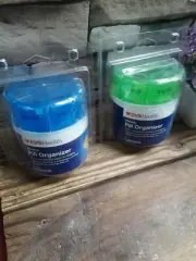 Weekly Pill Organizer Lot OF 2, 7 Daily Pill Planners- 4x A Day CVS BLUE & GREEN