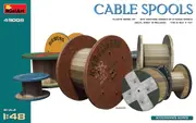MiniArt 1/48 Cable Spools Plastic Model Kit
