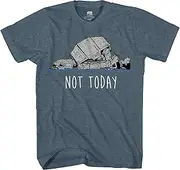 [STAR WARS] at-at Not Today Humor Funny Hoth Adult Graphic T-Shirt