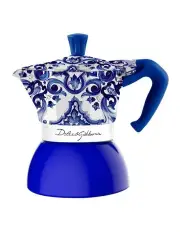 [Bialetti] Moka Induction 4 Cup in Blue Med