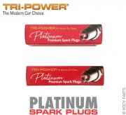 PLATINUM SPARK PLUGS - for Daihatsu Hi-Jet 550ccL S60, S65 (AB20) TRI-POWER
