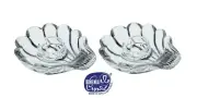 Bohemia Crystal Clam Candle holder 9cm 24% full lead crystal 68700.090 0.5k