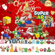Super Mario Game Theme Cartoon Characters Christmas Party Advent Calendar Countdown Calendar Surprise Blind Box Gifts
