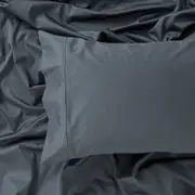 In2Linen 500TC Bamboo Cotton Sheet Set - Prussian Blue