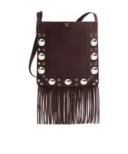 Tassel shoulder bag One size Black