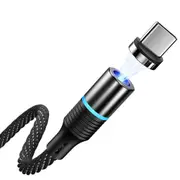 LED Indicator Fast Charging Data Cable For Huawei P30 Pro Mate 30 Xiaomi 9 Pro Redmi 7A Redmi 6Pro OUKITEL Y4800 S10+ TYPE C PLUG
