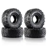 120mm 1.9" Rubber Tire Wheel Tyre for 1/10 RC Crawler Car TRX4 RC4WD Axial SCX10