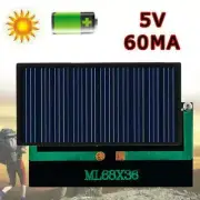 5V 60MA Mini Solar Panel System For DIY Battery Cell Char Y0D3 W8C1 Module Nice