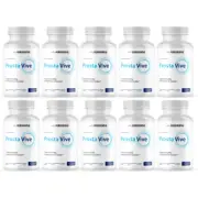 ProstaVive Supports Healthy Prostate Function Supplement 60 Capsules 10 Bottles